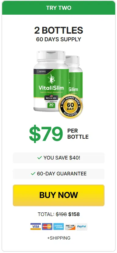 Buy VitaliSlim 2 Bottle