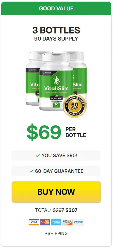 Buy VitaliSlim 3 Bottle